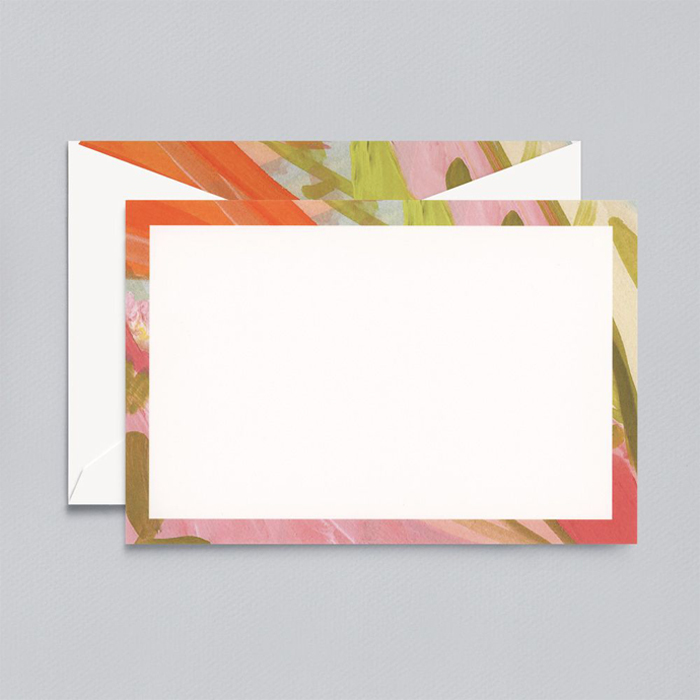 Green Buds Correspondence Cards